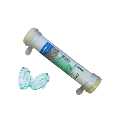 Dialisador Alto Fluxo Platinum H6 2.2 tampas rosqueavéis