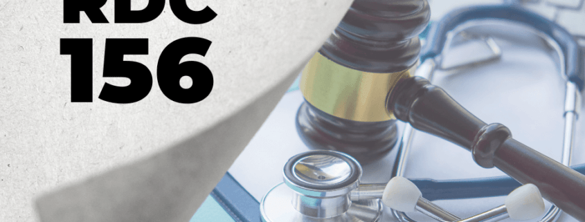 RDC 156 qual é a sua importância na indústria médica