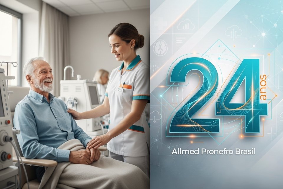Allmed Pronefro 24 anos no Brasil