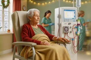 Paciente renal e festas de fim de ano como agir em caso de emergência