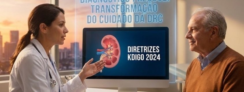 Diretrizes KDIGO 2024: diagnóstico precoce na Doença Renal Crônica