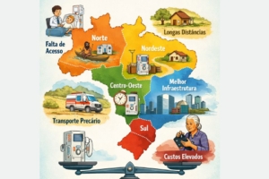 desigualdade por região na dialise no Brasil