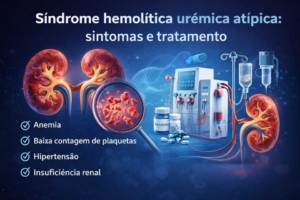 síndrome hemolítico urêmica atípica e como ela pode levar à insuficiência renal crônica