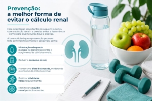 Prevenção ao cálculo renal ou nefrolitiáse